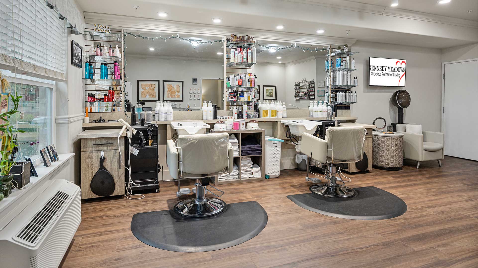 The beauty salon at Kennedy Meadows